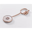 LLAVERO PRAGA DORADO ROSE ACERO INOXI