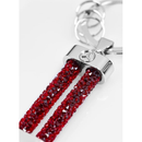 LLAVERO TOKYO ROJO COLOR PLATA