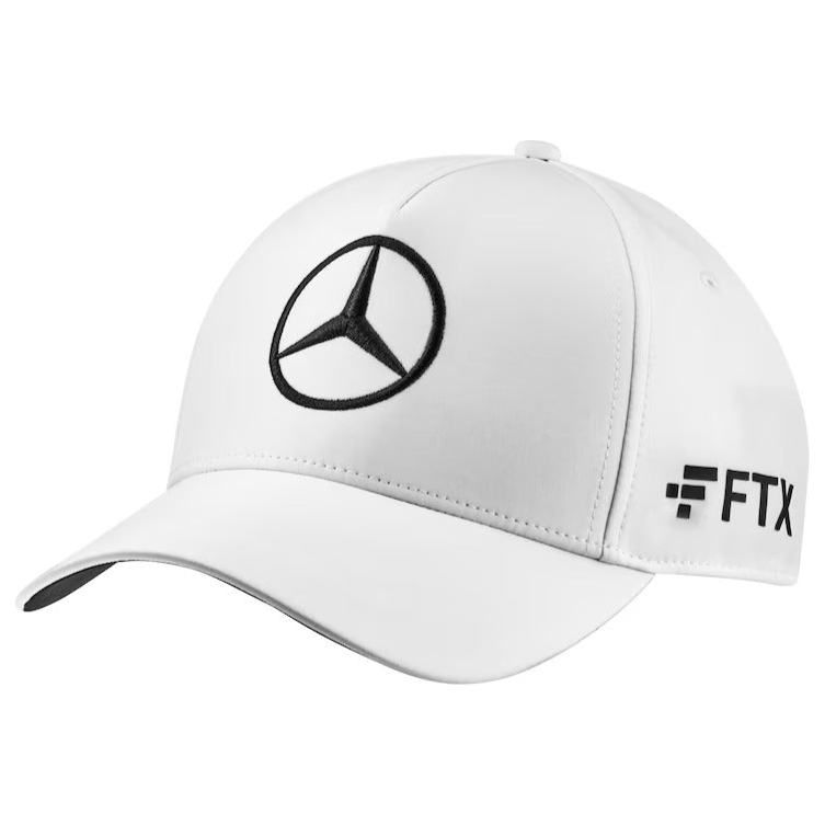 GORRA RUSSELL BLANCA MERCEDES BENZ